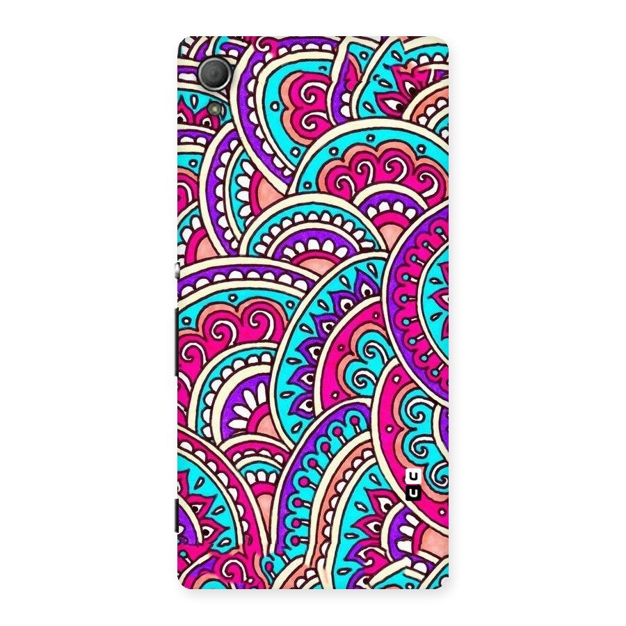 Abstract Rangoli Design Back Case for Xperia Z3 Plus