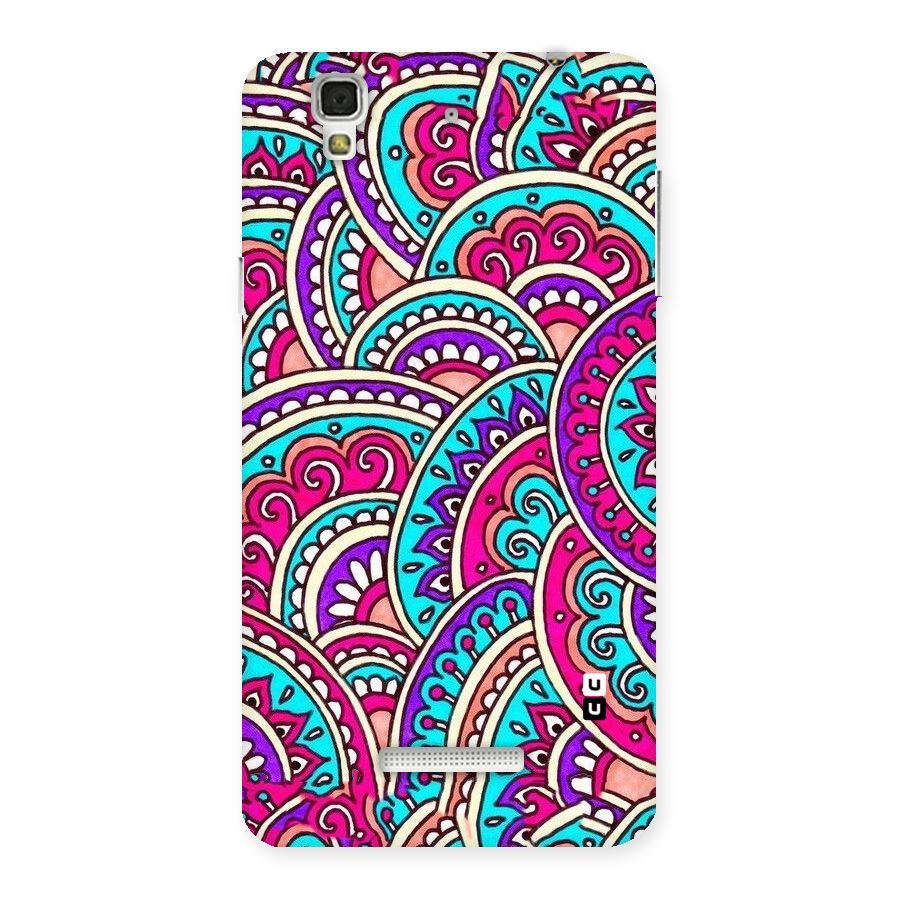 Abstract Rangoli Design Back Case for Yu Yureka
