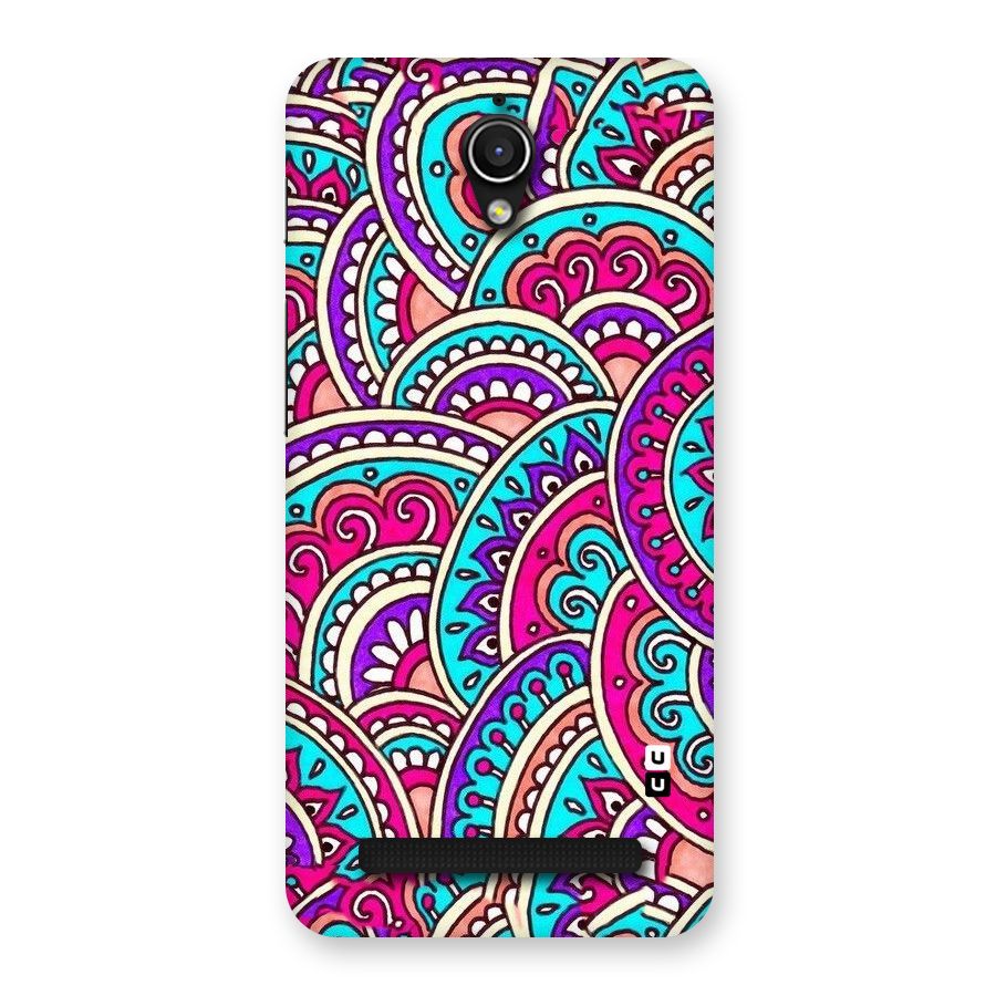 Abstract Rangoli Design Back Case for Zenfone Go