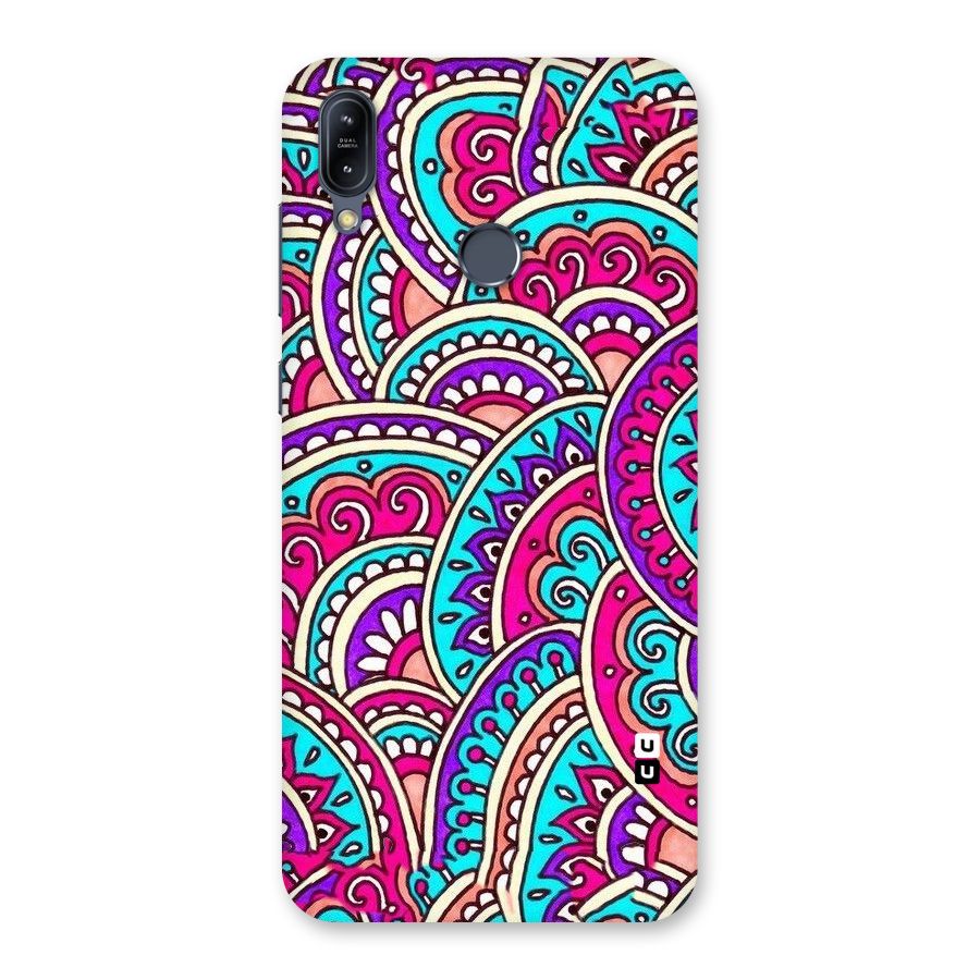 Abstract Rangoli Design Back Case for Zenfone Max M2