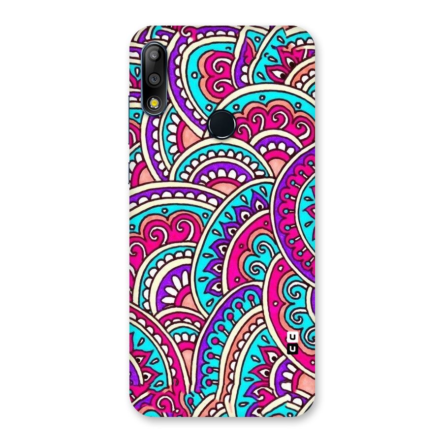 Abstract Rangoli Design Back Case for Zenfone Max Pro M2