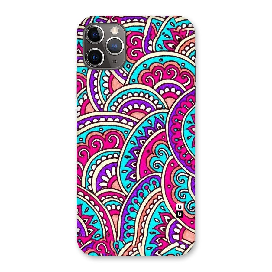 Abstract Rangoli Design Back Case for iPhone 11 Pro Max