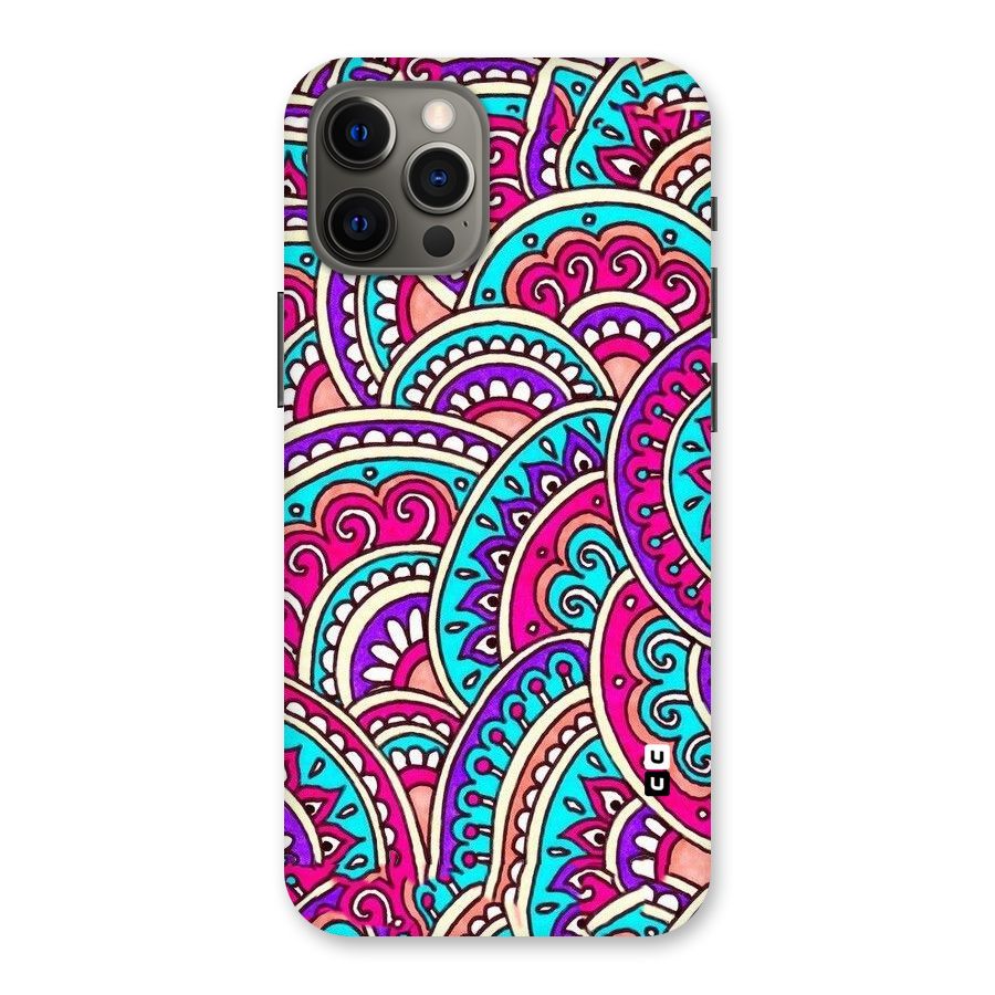 Abstract Rangoli Design Back Case for iPhone 12 Pro Max
