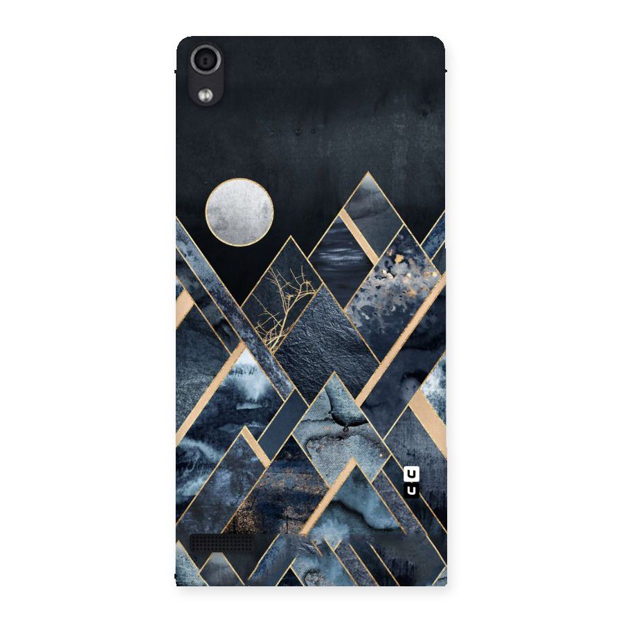 Abstract Scenic Design Back Case for Ascend P6