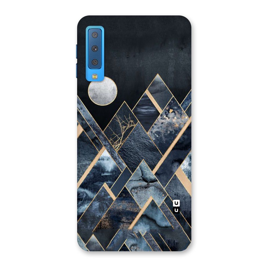 Abstract Scenic Design Back Case for Galaxy A7 (2018)
