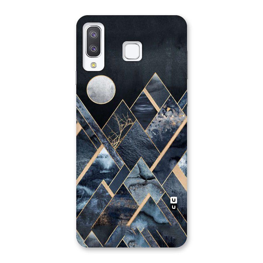 Abstract Scenic Design Back Case for Galaxy A8 Star
