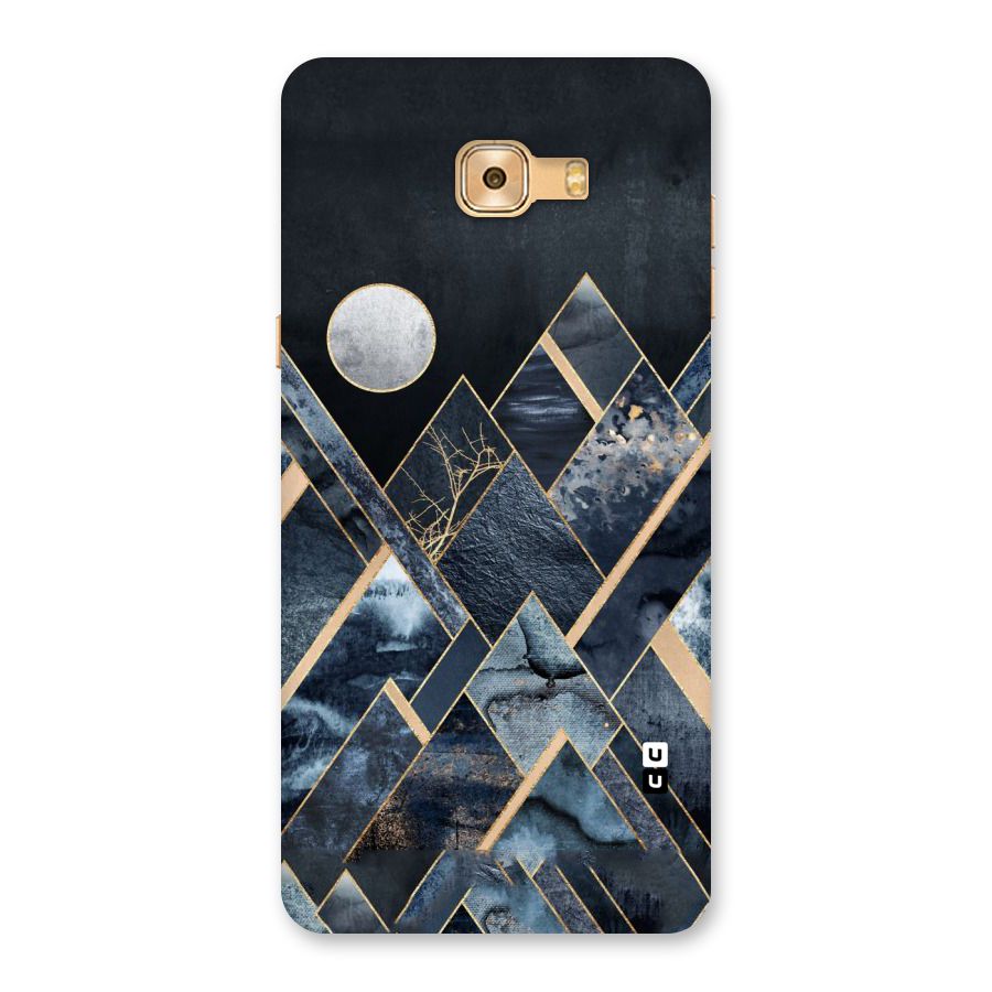 Abstract Scenic Design Back Case for Galaxy C9 Pro