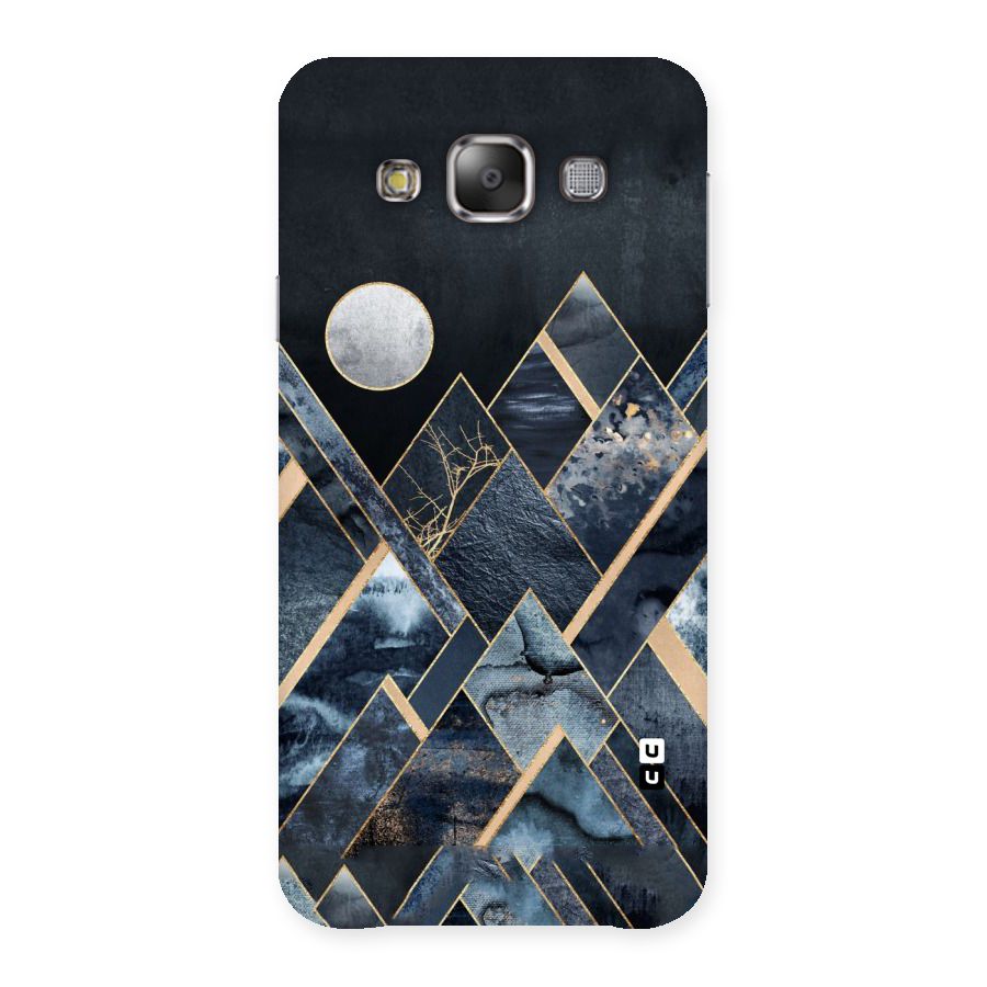 Abstract Scenic Design Back Case for Galaxy E7