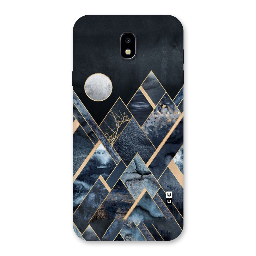 Abstract Scenic Design Back Case for Galaxy J7 Pro