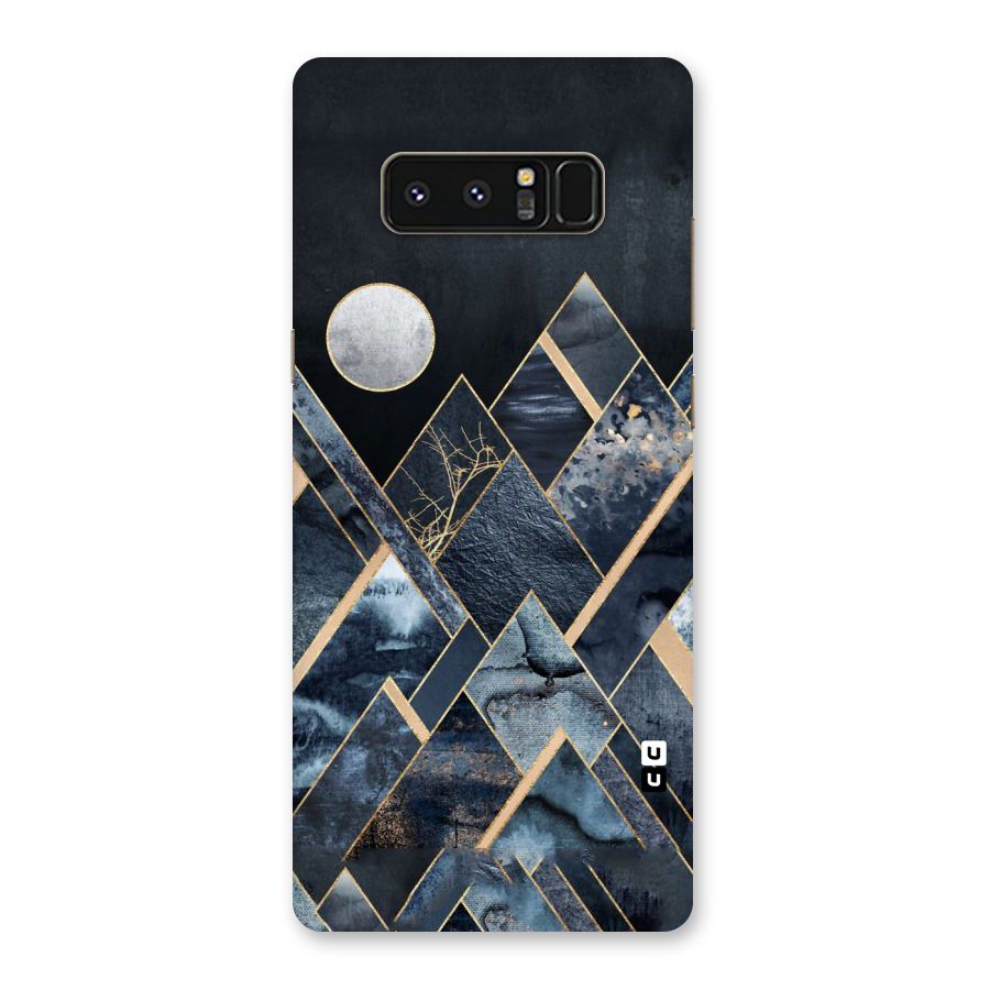 Abstract Scenic Design Back Case for Galaxy Note 8
