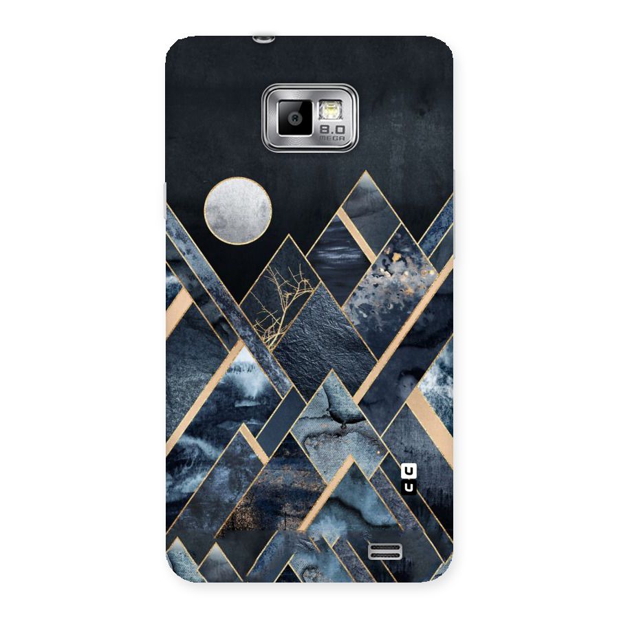 Abstract Scenic Design Back Case for Galaxy S2