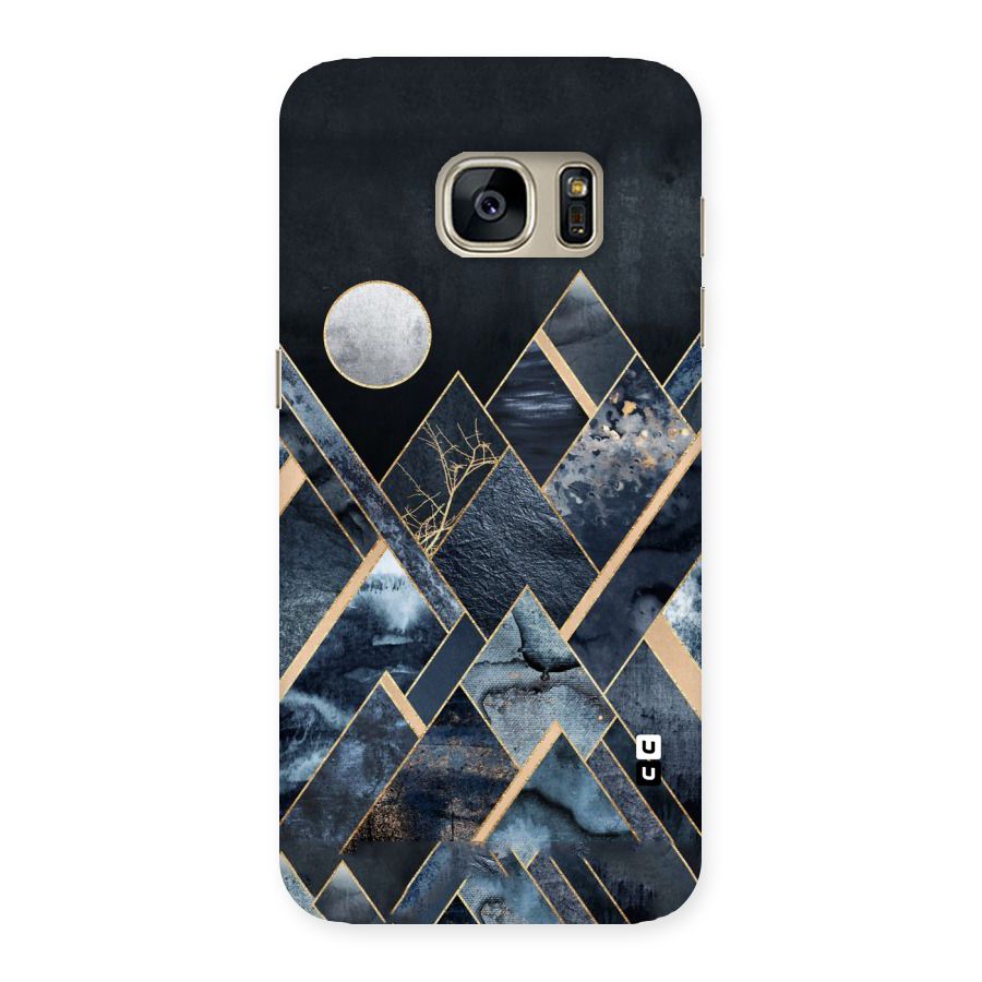 Abstract Scenic Design Back Case for Galaxy S7