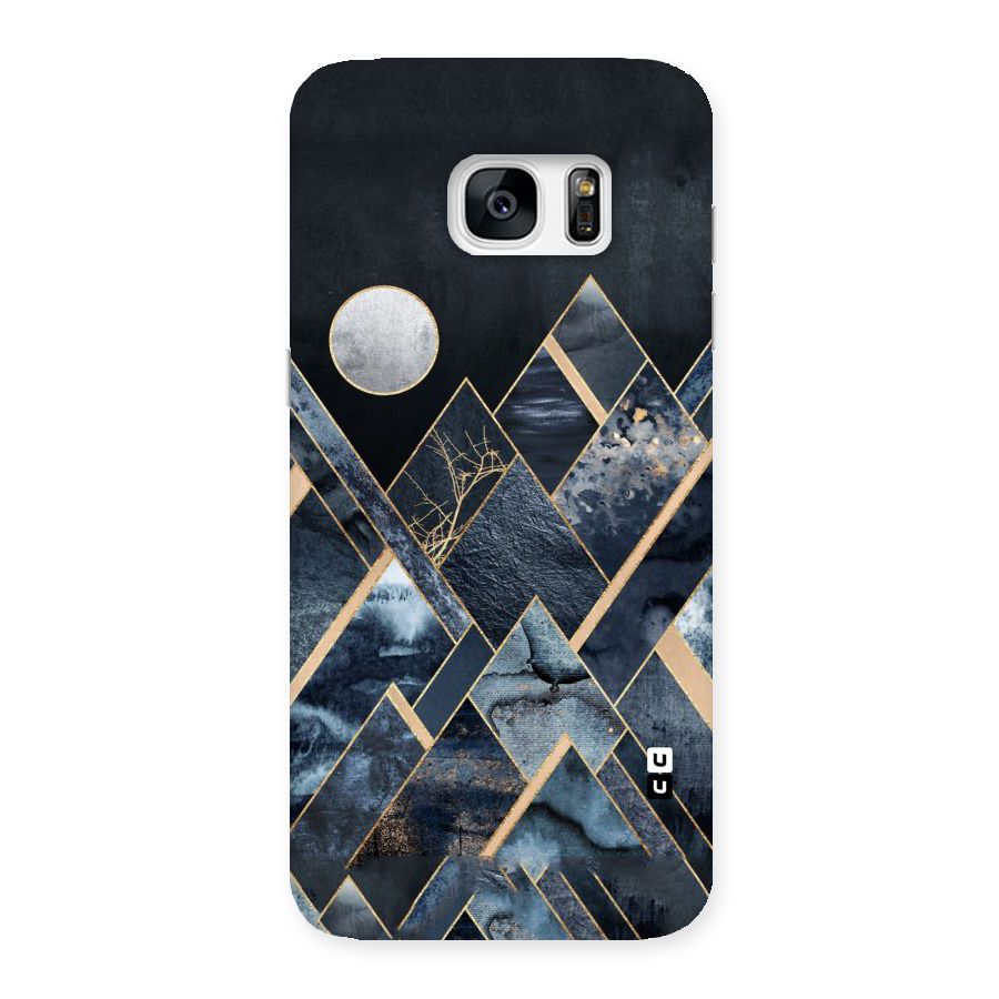Abstract Scenic Design Back Case for Galaxy S7 Edge