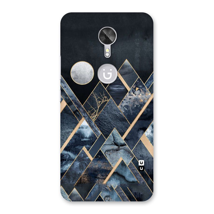 Abstract Scenic Design Back Case for Gionee A1