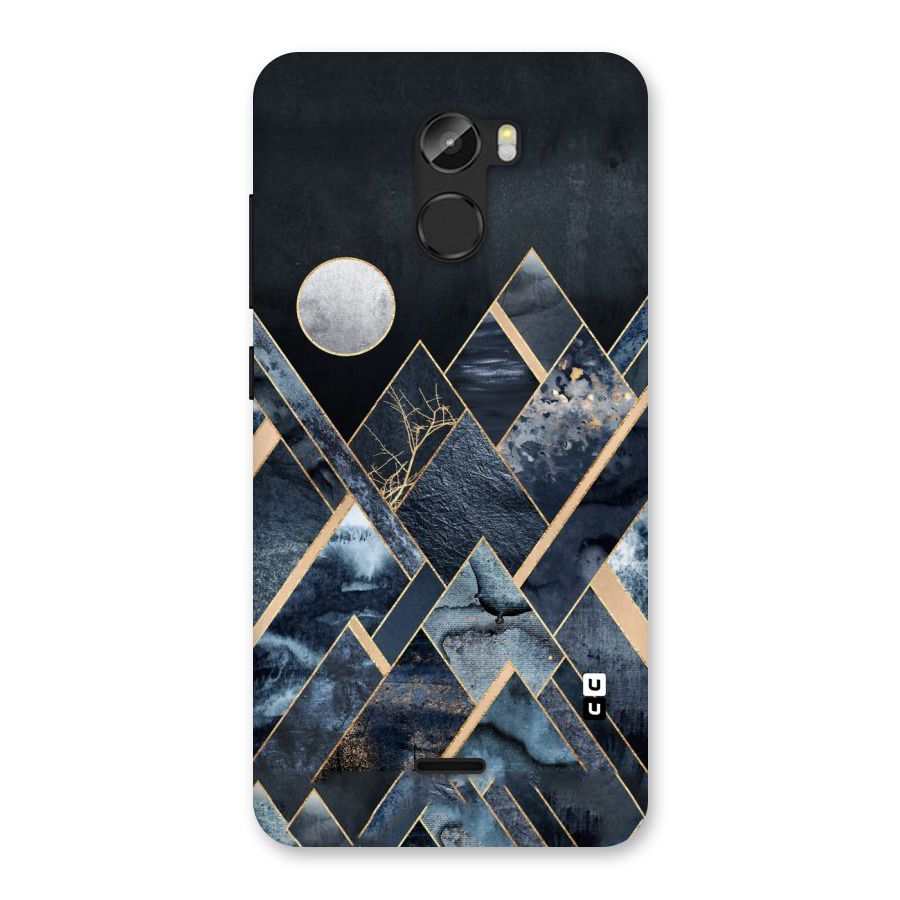 Abstract Scenic Design Back Case for Gionee X1