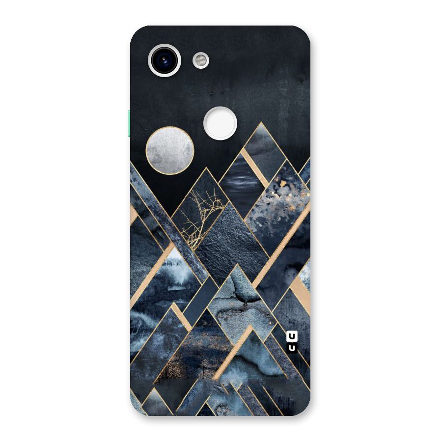 Abstract Scenic Design Back Case for Google Pixel 3