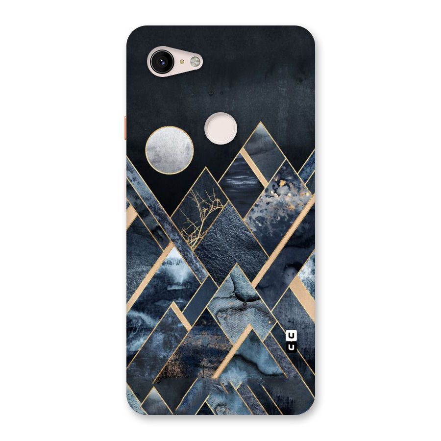 Abstract Scenic Design Back Case for Google Pixel 3 XL