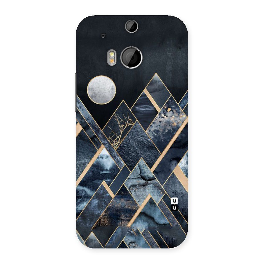 Abstract Scenic Design Back Case for HTC One M8
