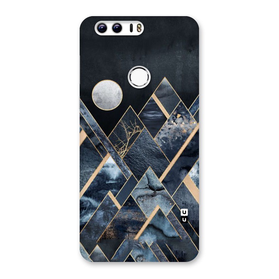 Abstract Scenic Design Back Case for Honor 8