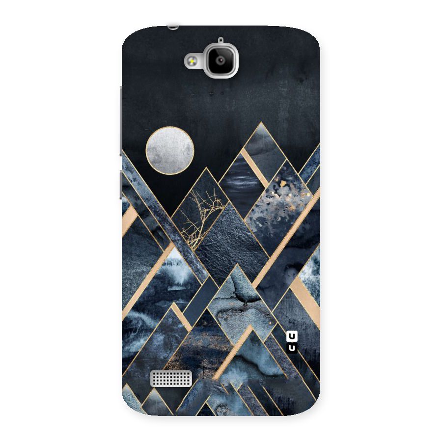 Abstract Scenic Design Back Case for Honor Holly