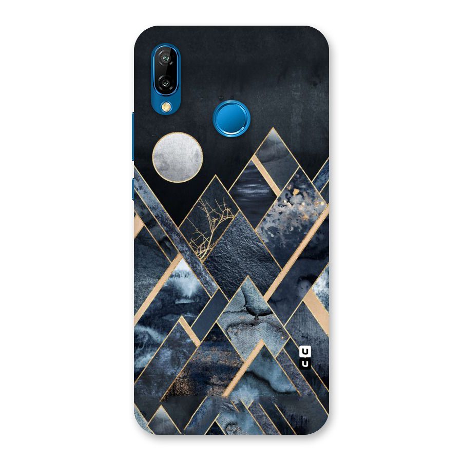 Abstract Scenic Design Back Case for Huawei P20 Lite