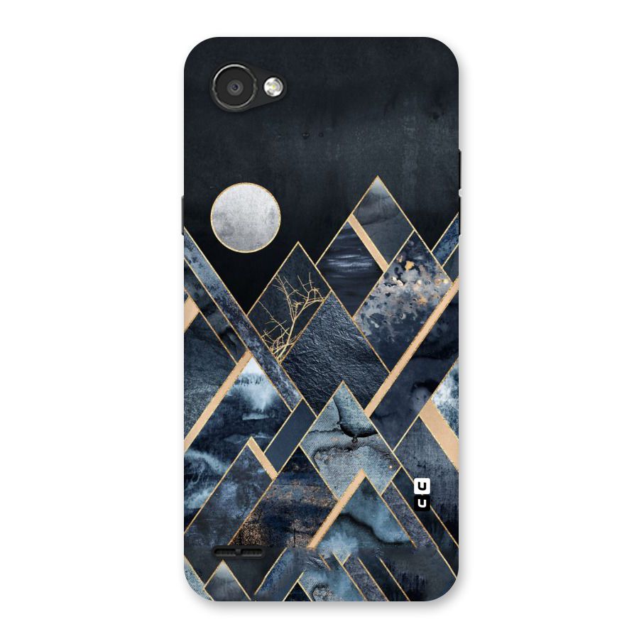 Abstract Scenic Design Back Case for LG Q6