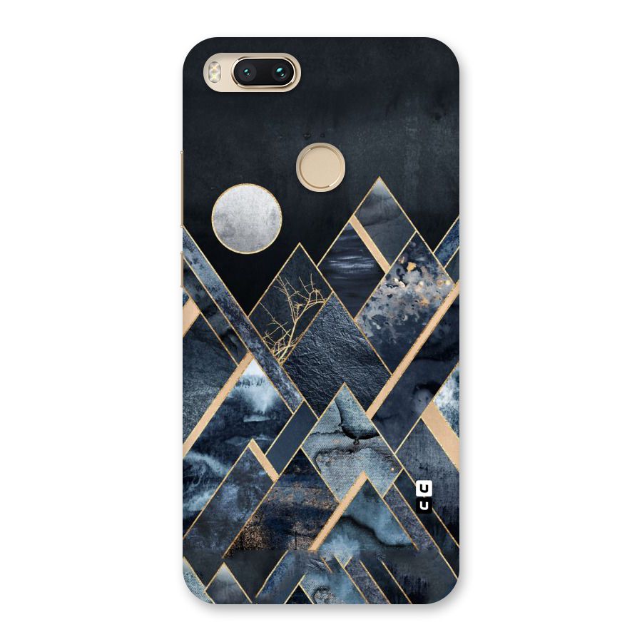 Abstract Scenic Design Back Case for Mi A1