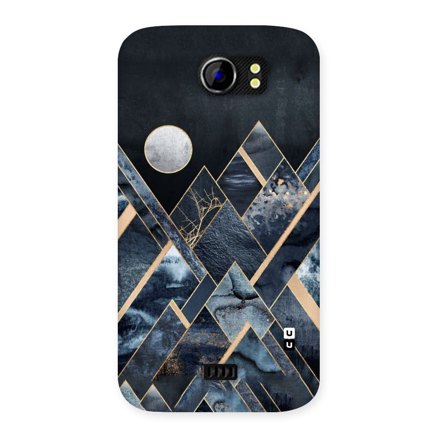 Abstract Scenic Design Back Case for Micromax Canvas 2 A110