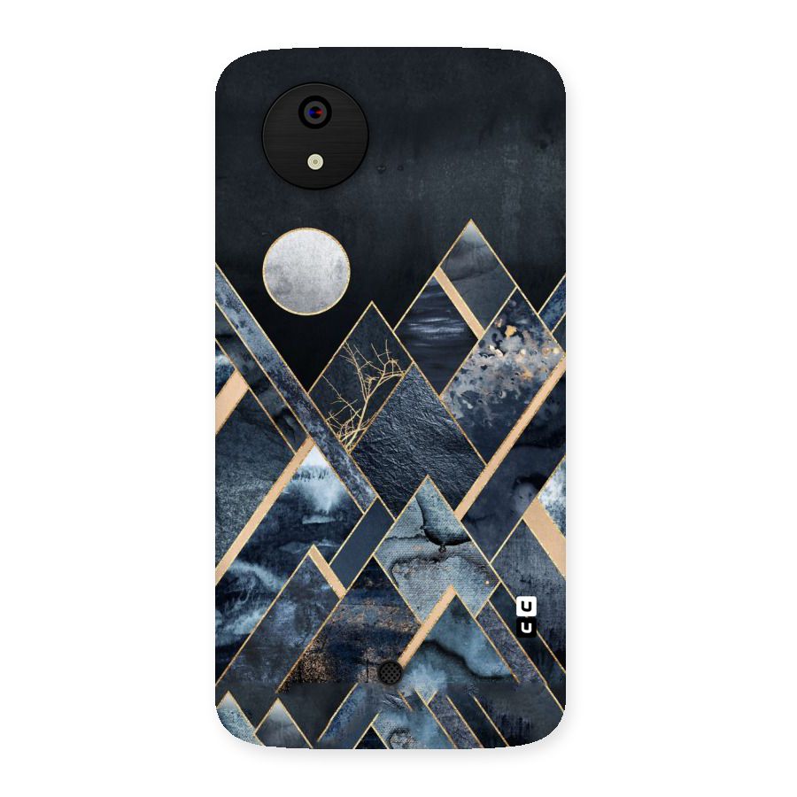 Abstract Scenic Design Back Case for Micromax Canvas A1