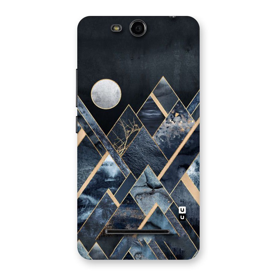 Abstract Scenic Design Back Case for Micromax Canvas Juice 3 Q392