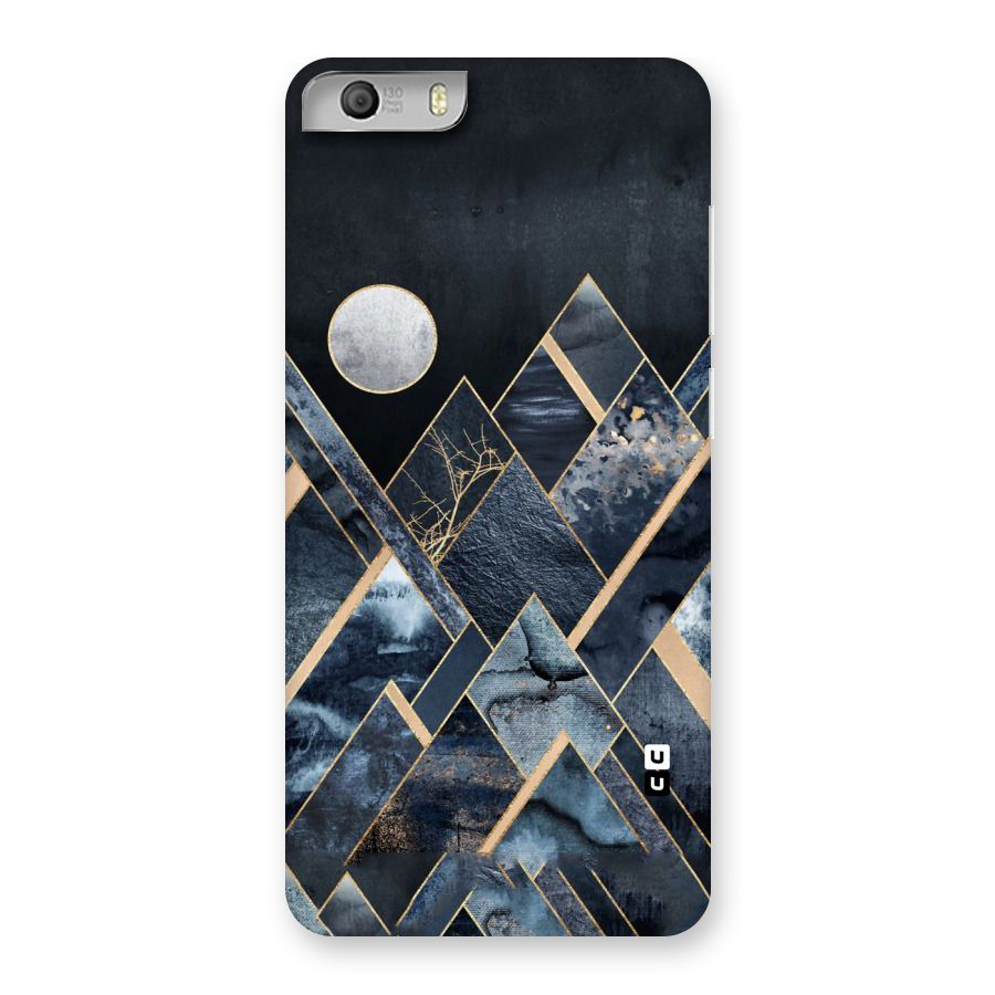 Abstract Scenic Design Back Case for Micromax Canvas Knight 2
