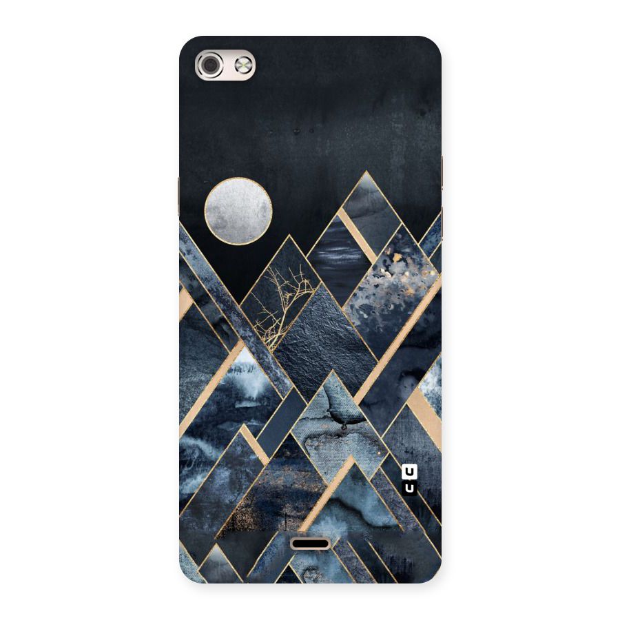 Abstract Scenic Design Back Case for Micromax Canvas Silver 5