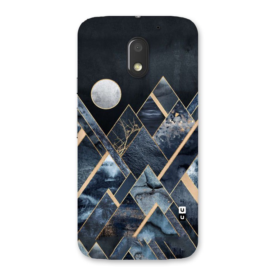 Abstract Scenic Design Back Case for Moto E3 Power
