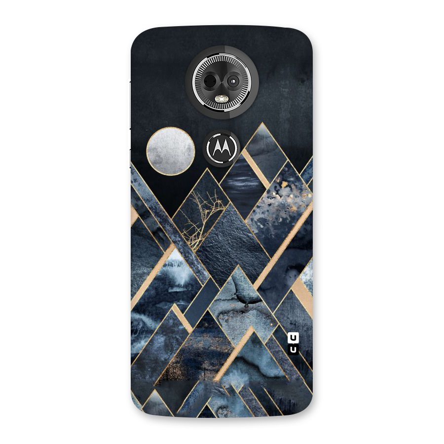 Abstract Scenic Design Back Case for Moto E5 Plus