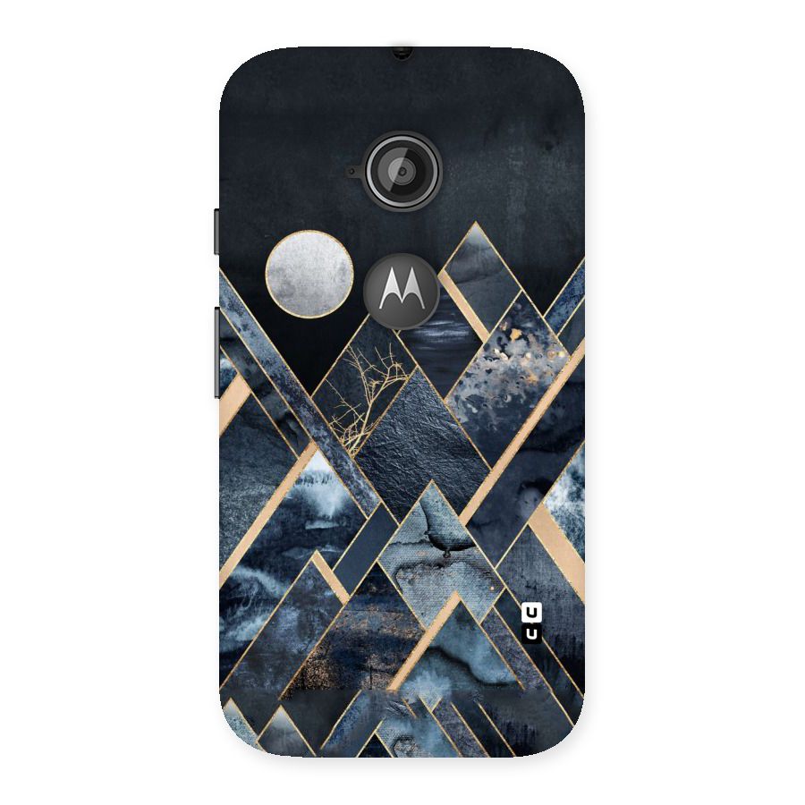 Abstract Scenic Design Back Case for Moto E 2nd Gen