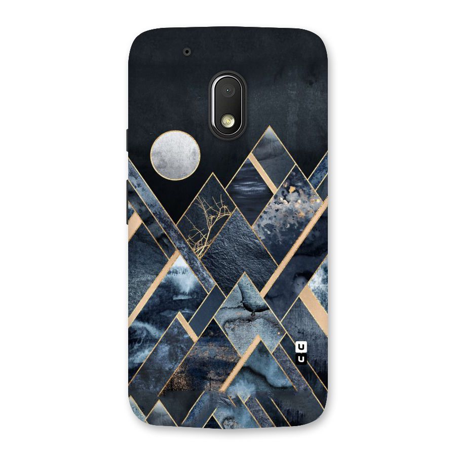 Abstract Scenic Design Back Case for Moto G4 Play