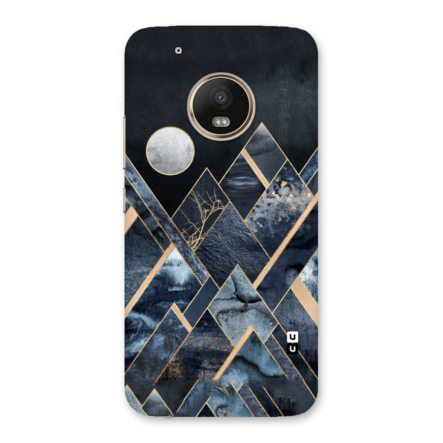 Abstract Scenic Design Back Case for Moto G5 Plus