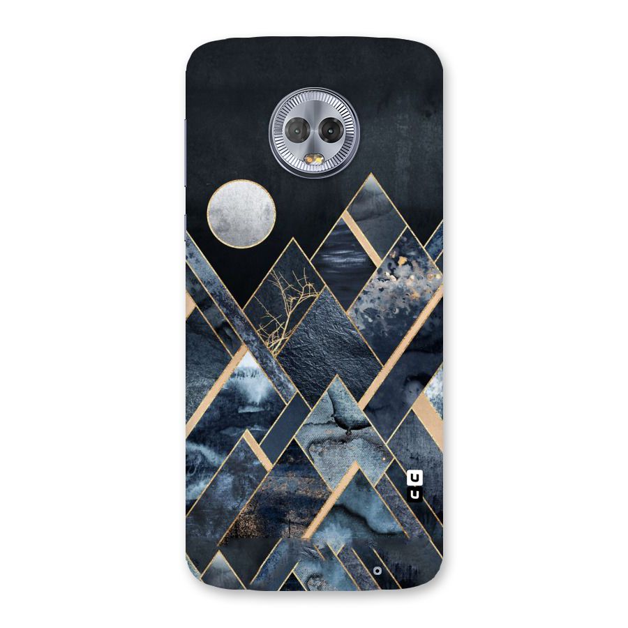 Abstract Scenic Design Back Case for Moto G6 Plus
