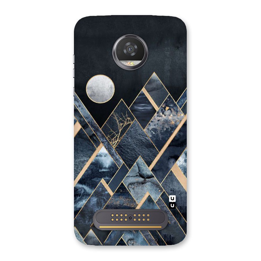 Abstract Scenic Design Back Case for Moto Z2 Play