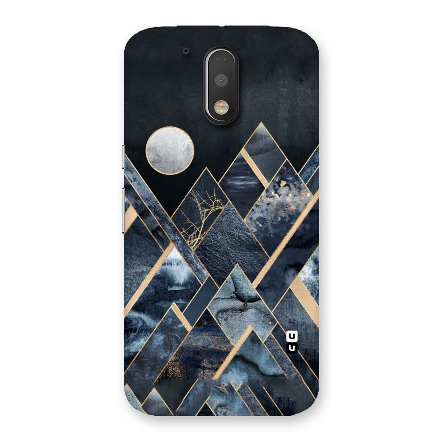 Abstract Scenic Design Back Case for Motorola Moto G4 Plus
