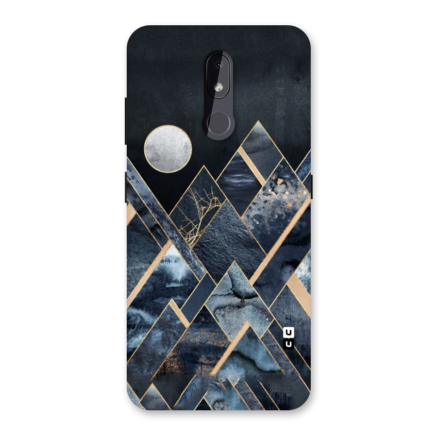 Abstract Scenic Design Back Case for Nokia 3.2