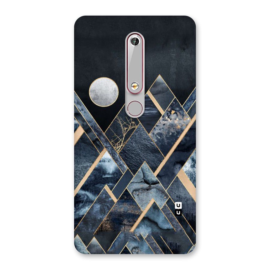 Abstract Scenic Design Back Case for Nokia 6.1