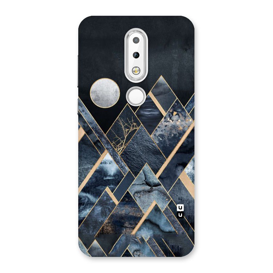 Abstract Scenic Design Back Case for Nokia 6.1 Plus