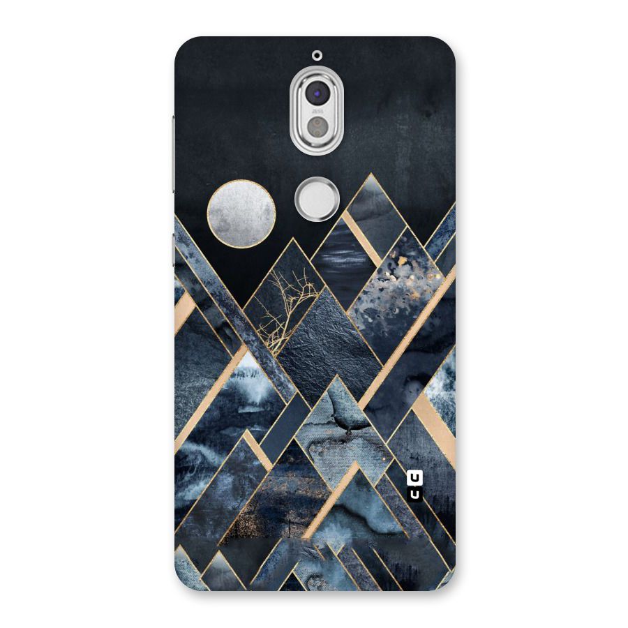 Abstract Scenic Design Back Case for Nokia 7