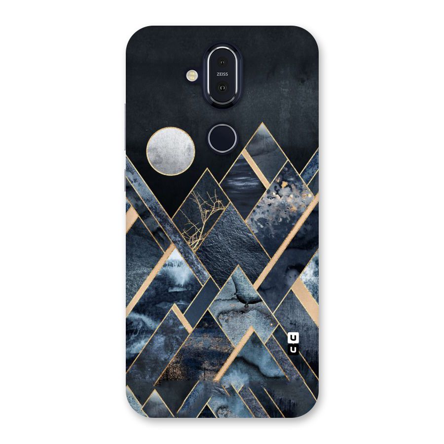 Abstract Scenic Design Back Case for Nokia 8.1