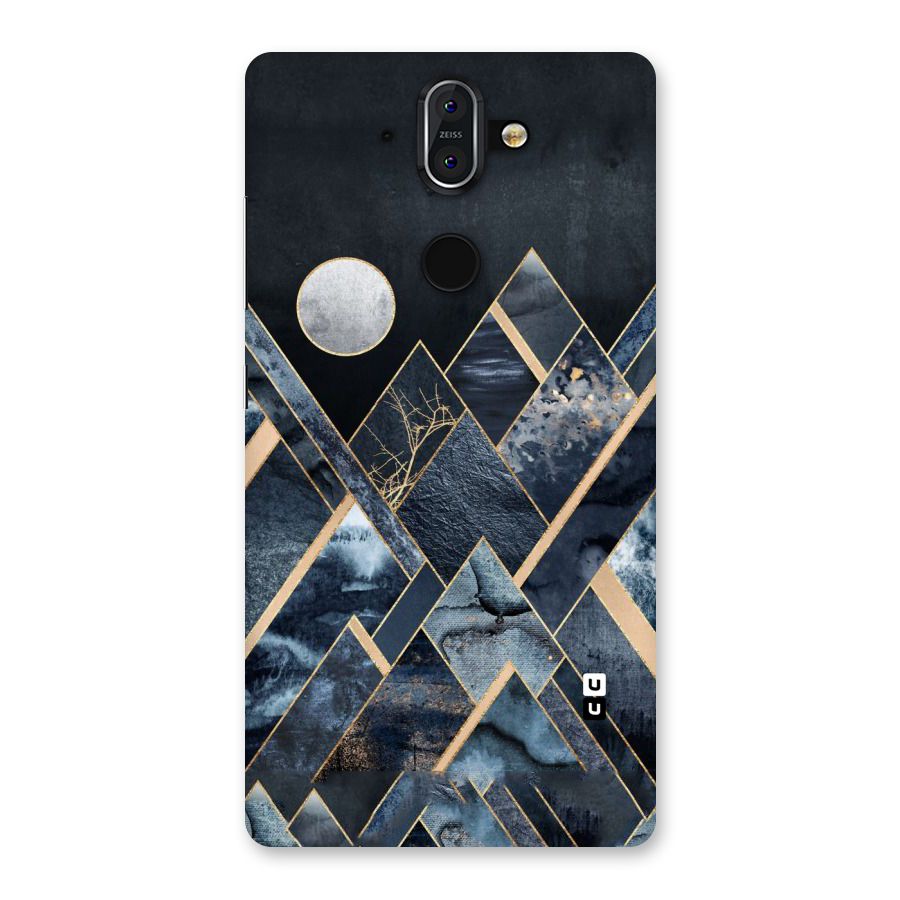 Abstract Scenic Design Back Case for Nokia 8 Sirocco