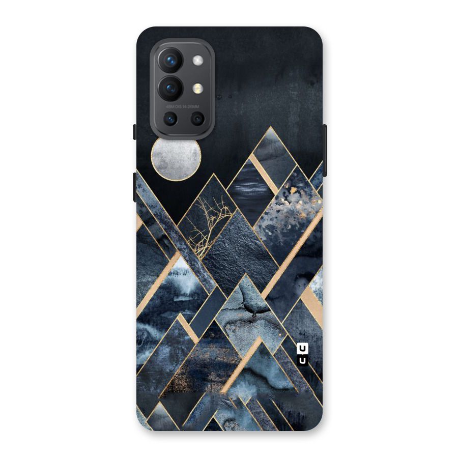 Abstract Scenic Design Back Case for OnePlus 9R