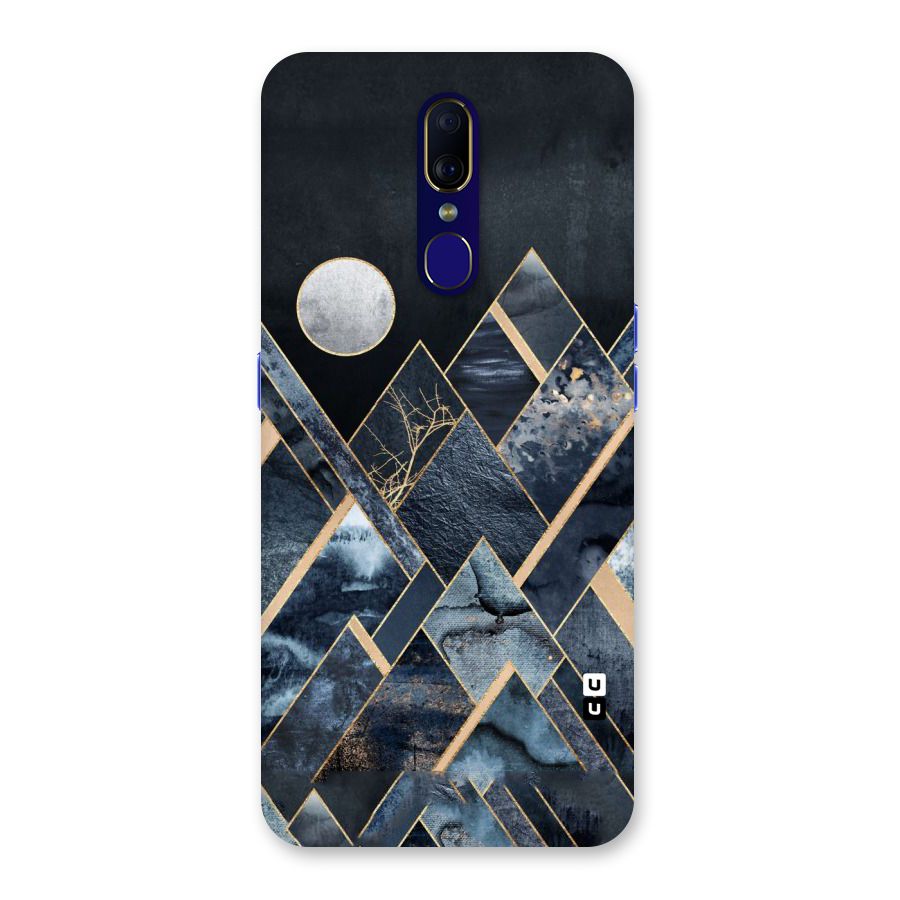 Abstract Scenic Design Back Case for Oppo A9