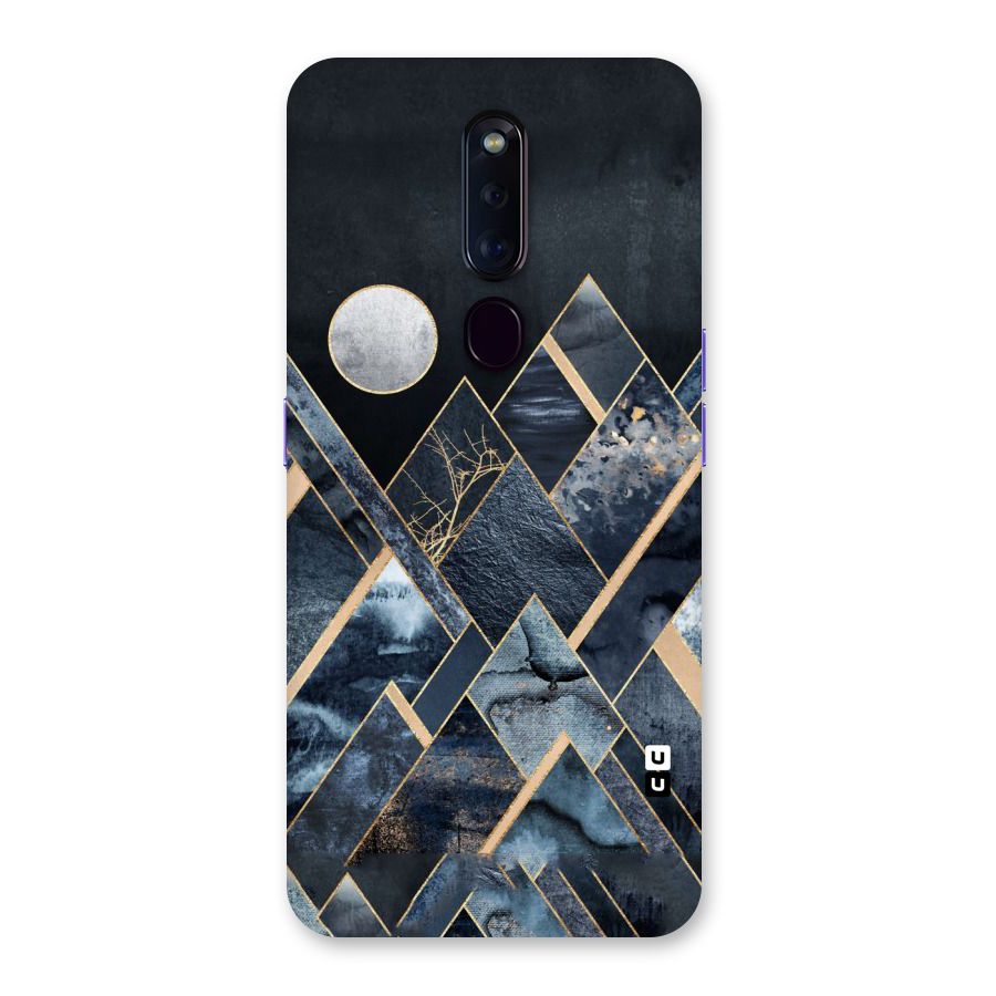 Abstract Scenic Design Back Case for Oppo F11 Pro