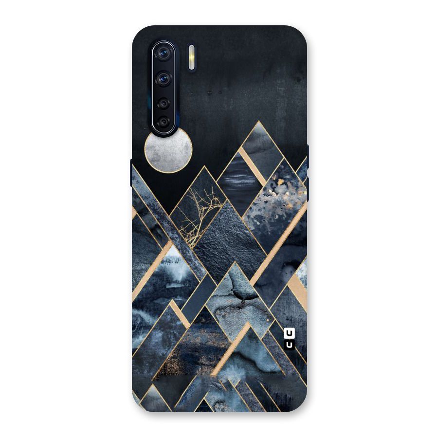 Abstract Scenic Design Back Case for Oppo F15